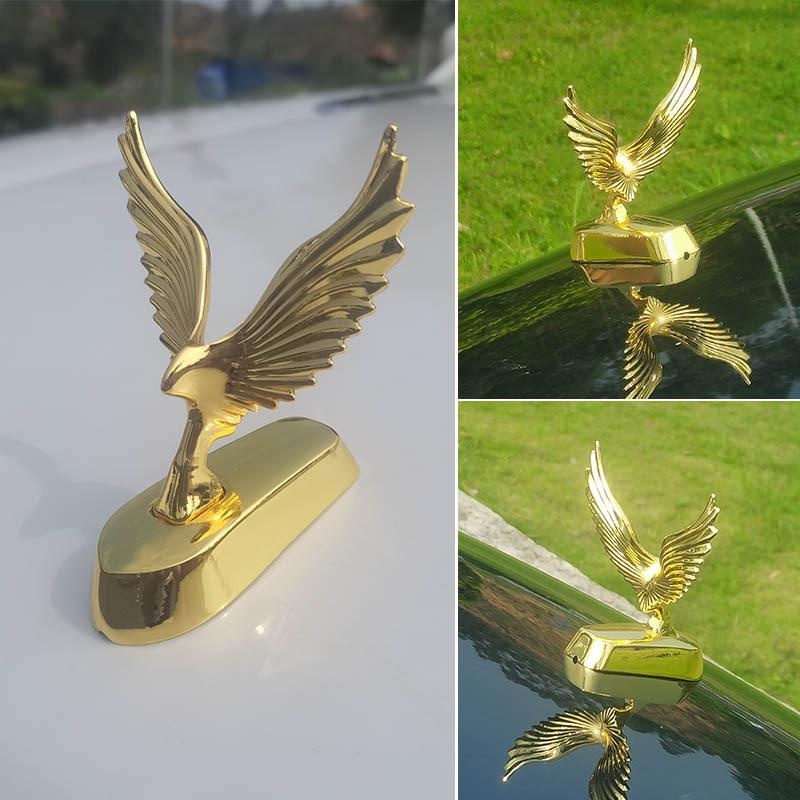 Metall-Autosticker Flügel Angebracht Adler Motorhaube 3D Adler Emblem Modifikation Abzeichen Logos Für Dekor Zubehör