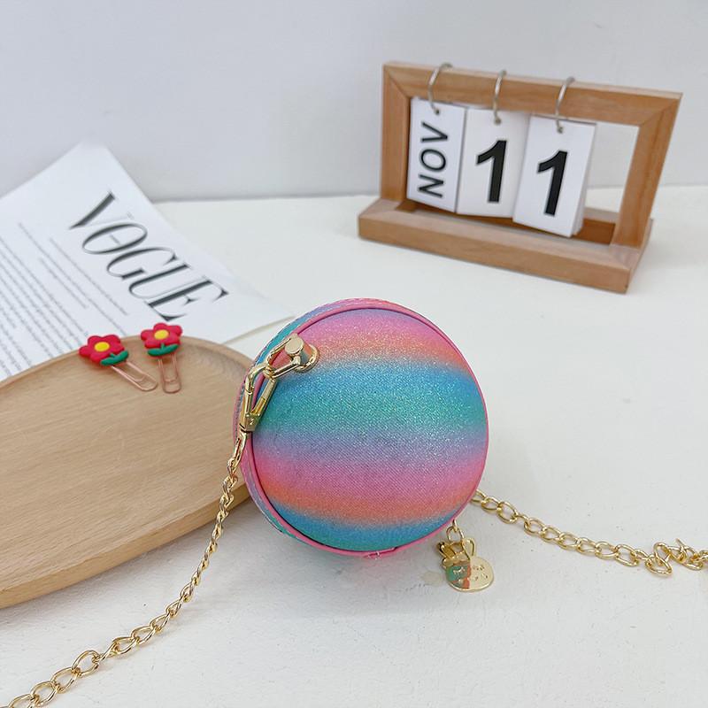 

Stylish Mini Crossbody Bag For Girls And Boys Fashionable And Cute Pu Leather Design Green Stripe