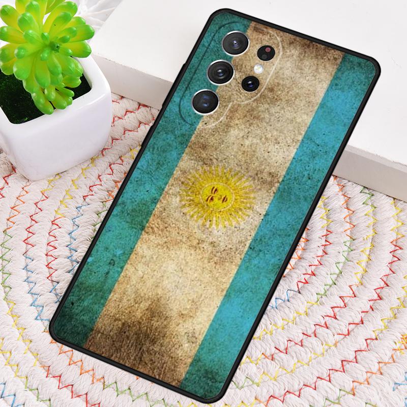 Argentine National Flag Phone Case for Samsung Galaxy note 10 pro S26 Ultra S23 S24 FE S25 S21 S22 PLUS shockproof Cove