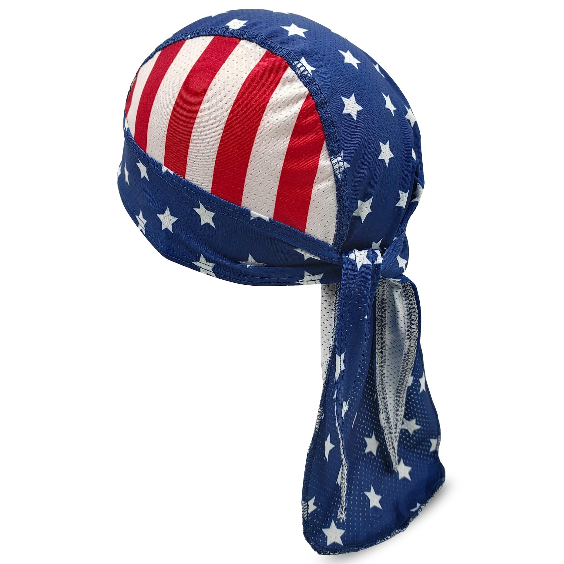 

Trifong Bandana Cap Pirate Hat Mesh Men s Bandana Quick-Drying Sweat-Absorbent Bandana UV Cut Sweat Stopper Breathable Material Red Blue Do-rag Skull красный