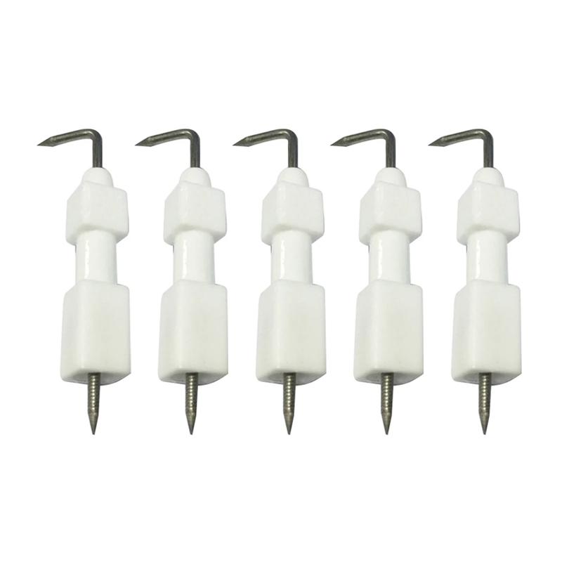 5PCS Gas Stove Cooker Ignition Electrode Ignition Needle Ceramic Spark Plug Water Heater Ignition Sensor Replacement Parts