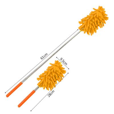 Telescopic Washing Tool Dusters Dust Remover Home Car Cleaner For Air-conditioner Furniture Shutter Cleanning Brush Chenille Soft Microfibre