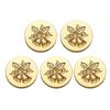 Emboss Sealings Wax Stamp Head Brasses Sealing Stamp Wax Seal Stamp Head Replacement for Envelope Sealing Greeting Card