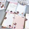 Newcomer Special: Get 3 Cute Sausage Puppy Memo Pads - Perfect for Students!