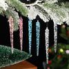 New Creative Christmas Decorations - Icicle and Crystal Christmas Tree Imitation Model Christmas Ice Crystal Pendant
