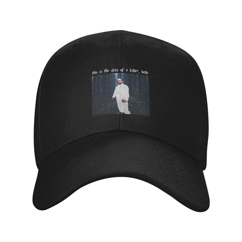 this is the skin of a killer bella Baseball Cap Trucker Cap Beach Outing Luxury Hat Golf Hat Boy Child Women's