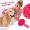Silicone Pet Bath Brush for Dogs and Cats, Dog Grooming, Shampoo Brush Cleaning Tool