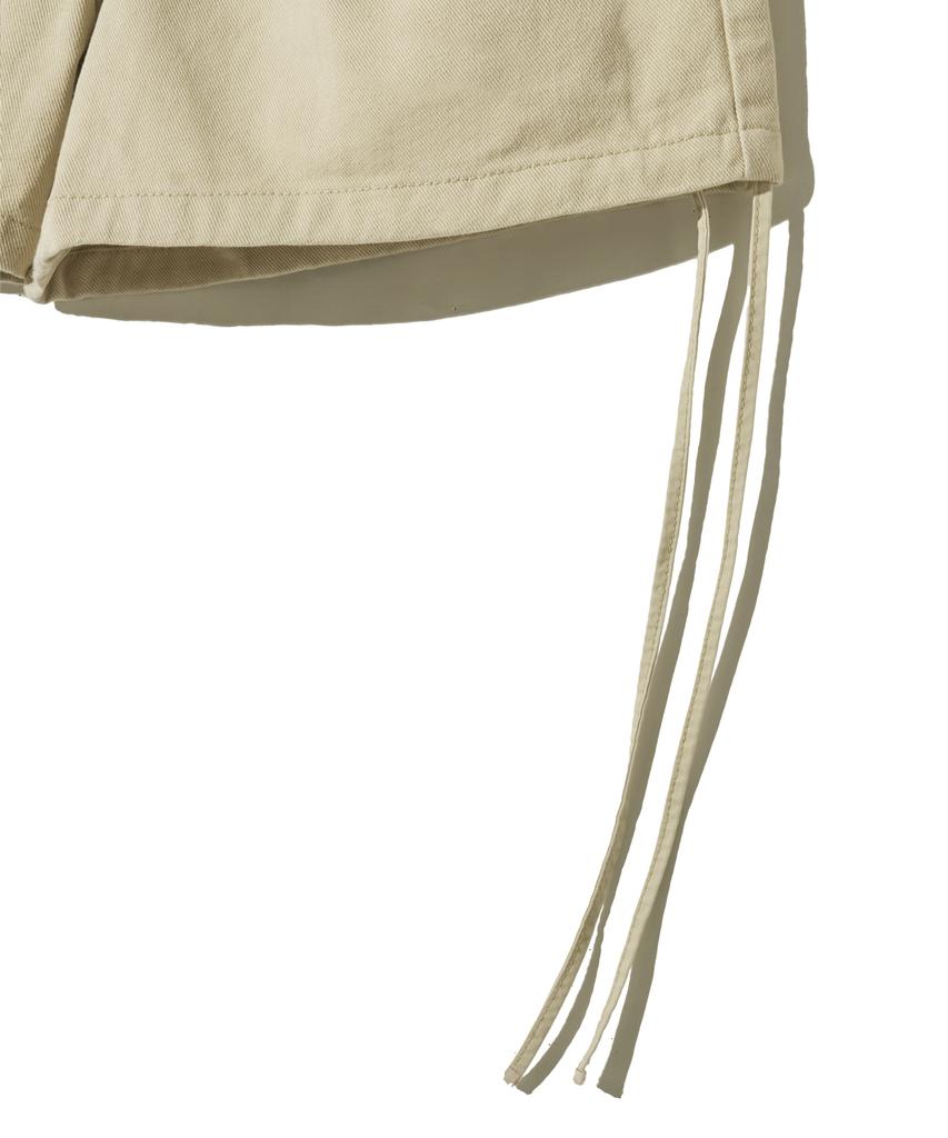 FILLUMINATE (W) Cotton String Shorts - Beige