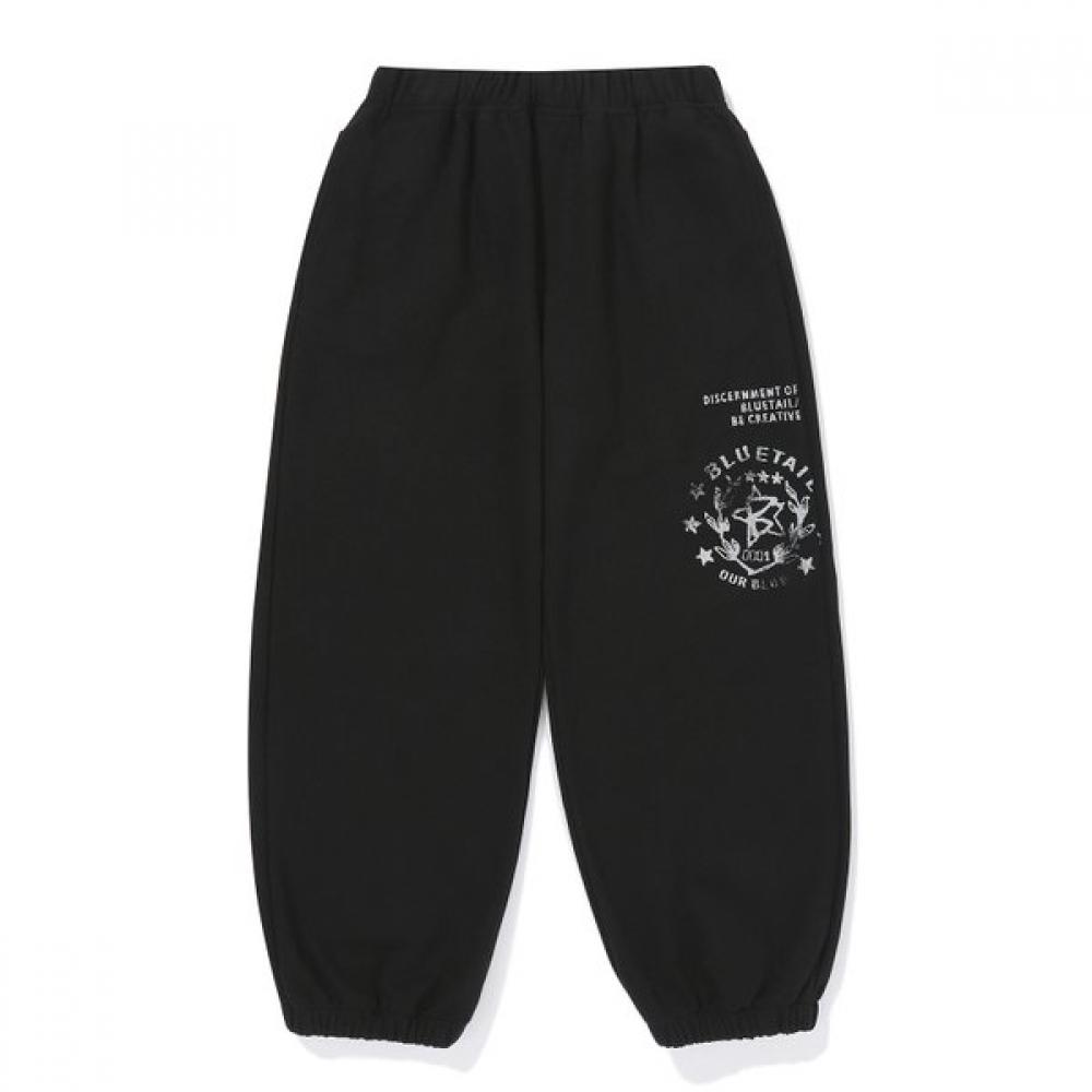Bluetail Black Sweatpants Aaa1pt05bk 130