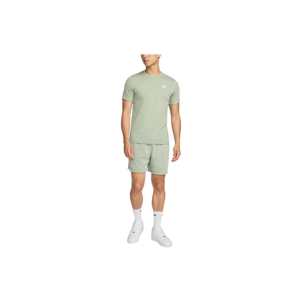 Nike Solid Color Soft Dopamine Short-Sleeve T-Shirt for Men In Green