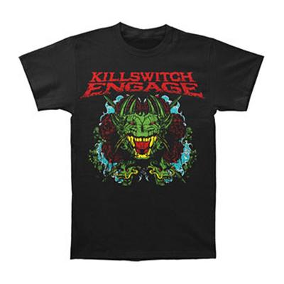 Herren Killswitch Engage Drachen T-Shirt Herren Damen T-Shirts Top Schwarz