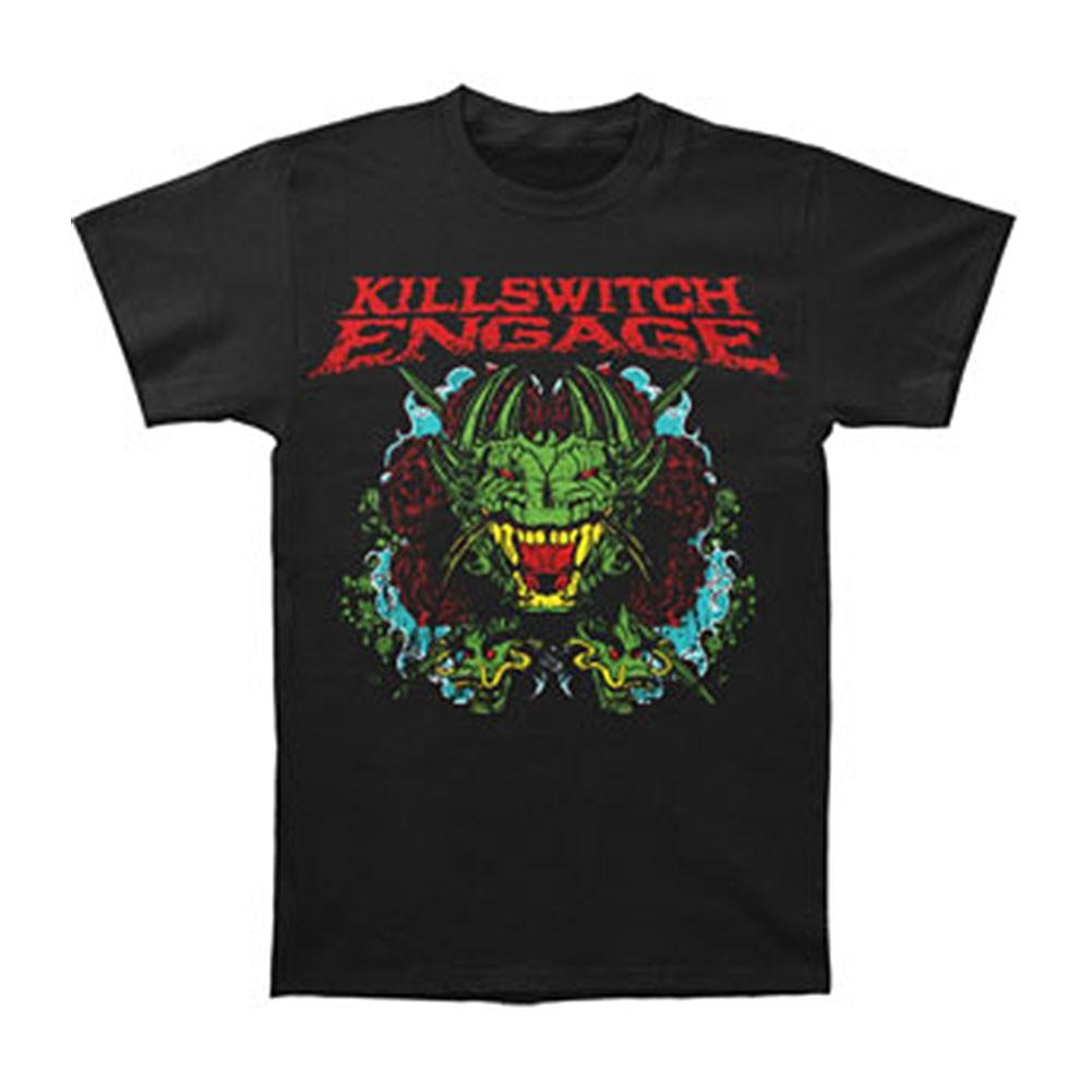 

Men s Killswitch Engage Dragon T-Shirt Mens Womens Tees Top Black 2XL