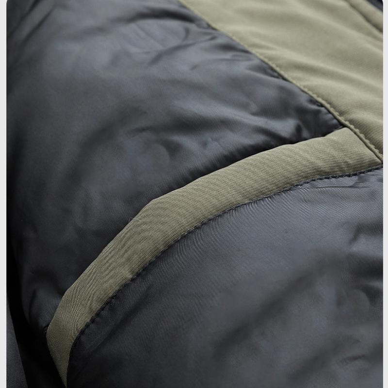 Thickened Rocker Velvet Cotton Clothing Men's Winter High-end Loose Cotton Clothes Trend Hooded Cotton Clothes Men Fashion Casual Jacket