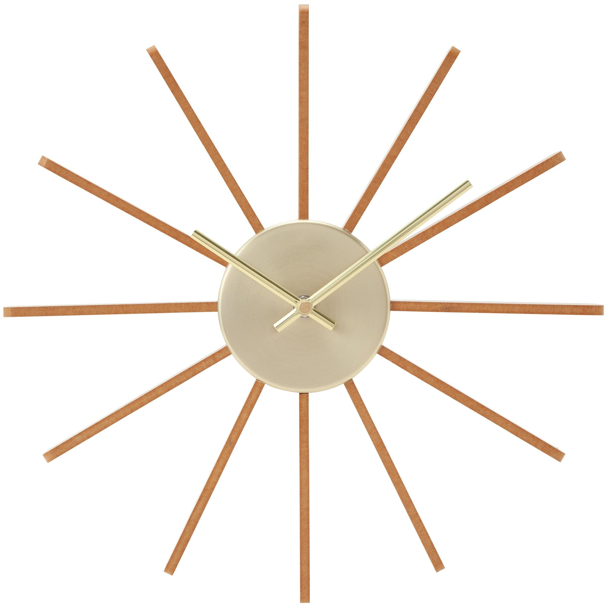 

Francfranc Emo Wall Clock, Natural, Wall Clock, Interior