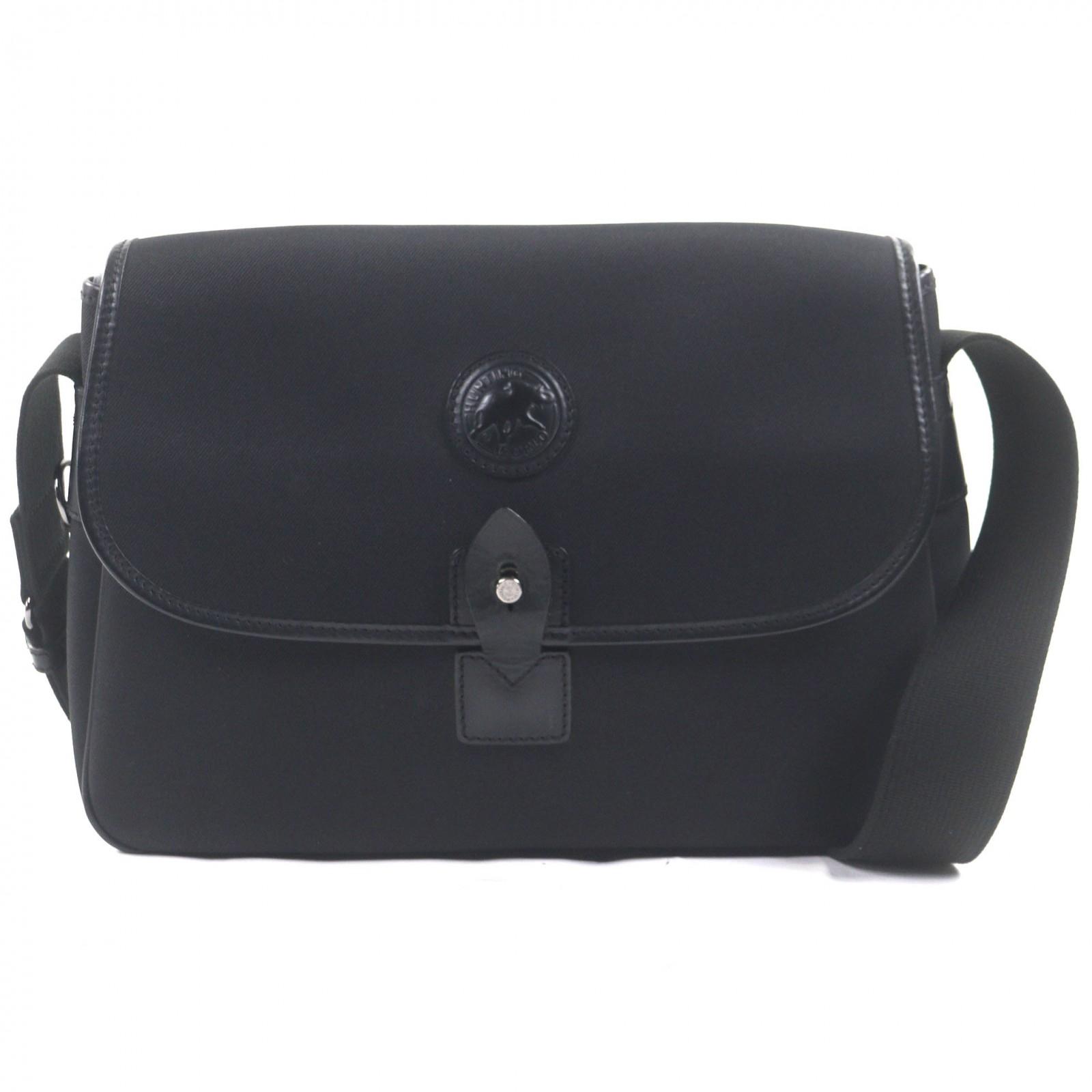 

Great HUNTING WORLD Shoulder Bag Safari Today black canvas mens Used