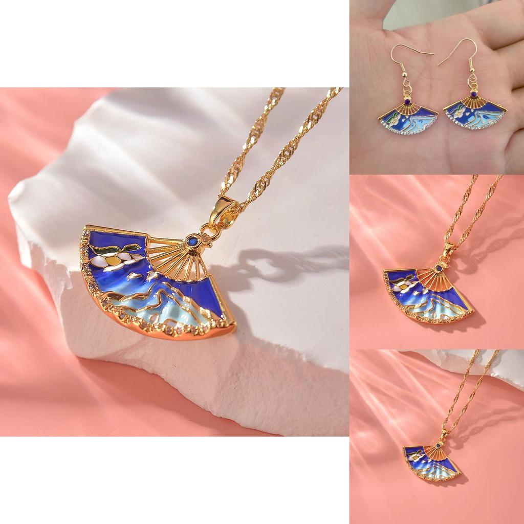 Collier pendentif élégant Genshin Impact Ayaka Bijoux en alliage accrocheurs Pour couples