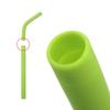 Reusable Drinkware Barware Cleaning Brush Silicone Straws Bar Accessories Foldable Drinking Straw
