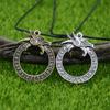 Goth Ouroboros Norse Vintage Dragon Necklace Pendant Gothic Accessories Amulet Viking Runes Jewelry Neclaces Women Men