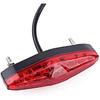 12V Universal 15 LED Motorcycle Rear Tail Light Brake Stop Running Tail Light ATV Dirt Bike (B)