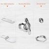Zinc Alloy Rv Door Lock Keyless Cabinet Lock Professional Toolbox Lock  Toolbox