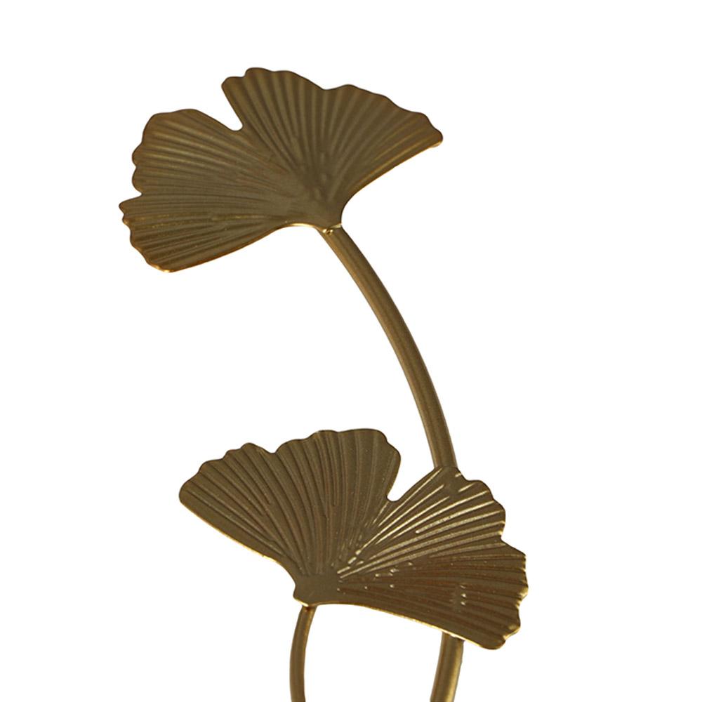 Ornaments Nordic Style Leaves Sculpture Iron Arts Crafts Ginkgo Leaf Ornaments Desktop Ornaments