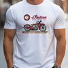 American Street Print Men's T-Shirt - Edgy Loose No-Duplicate Design