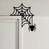 Spooky Halloween Black Door Hanging Decoration