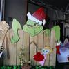 Julegjerde Hagehagedekorasjon Morsom Grinch-dekor Plenhage