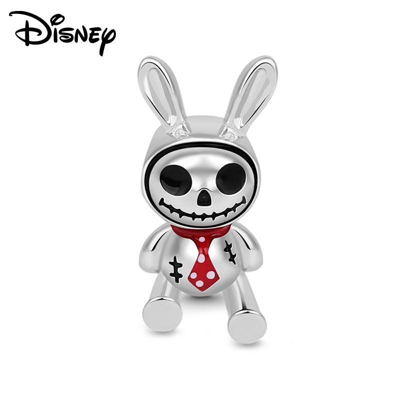 Disney 925 Silver Minnie Olaf And Halloween Monster Various Pendant Beads Suitable For Girls Diy Bracelet Necklace