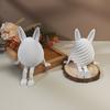 Food Grade Elastomer Rabbit Recyclable Easy Use Plastered Casting Art Decorative Figurine