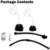 Replacement Hose Pipe Line and Fuel Filter Cap Set for 45CC 52CC 58CC Chainsaws Perfect for 4500 5200 5800 Units