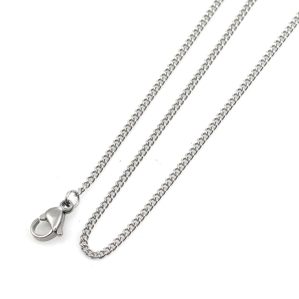5 Piece 304 Stainless Steel Link Cable Chain Necklace Rose Gold/Silver/Gold Plated For DIY Jewelry Making Findings