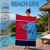 Tennessee Logo Art Beach Towel, Microfiber Beach Towel, Perfect For Pool, Beach, Travel, Home Decor Beach Party Fan Gifts