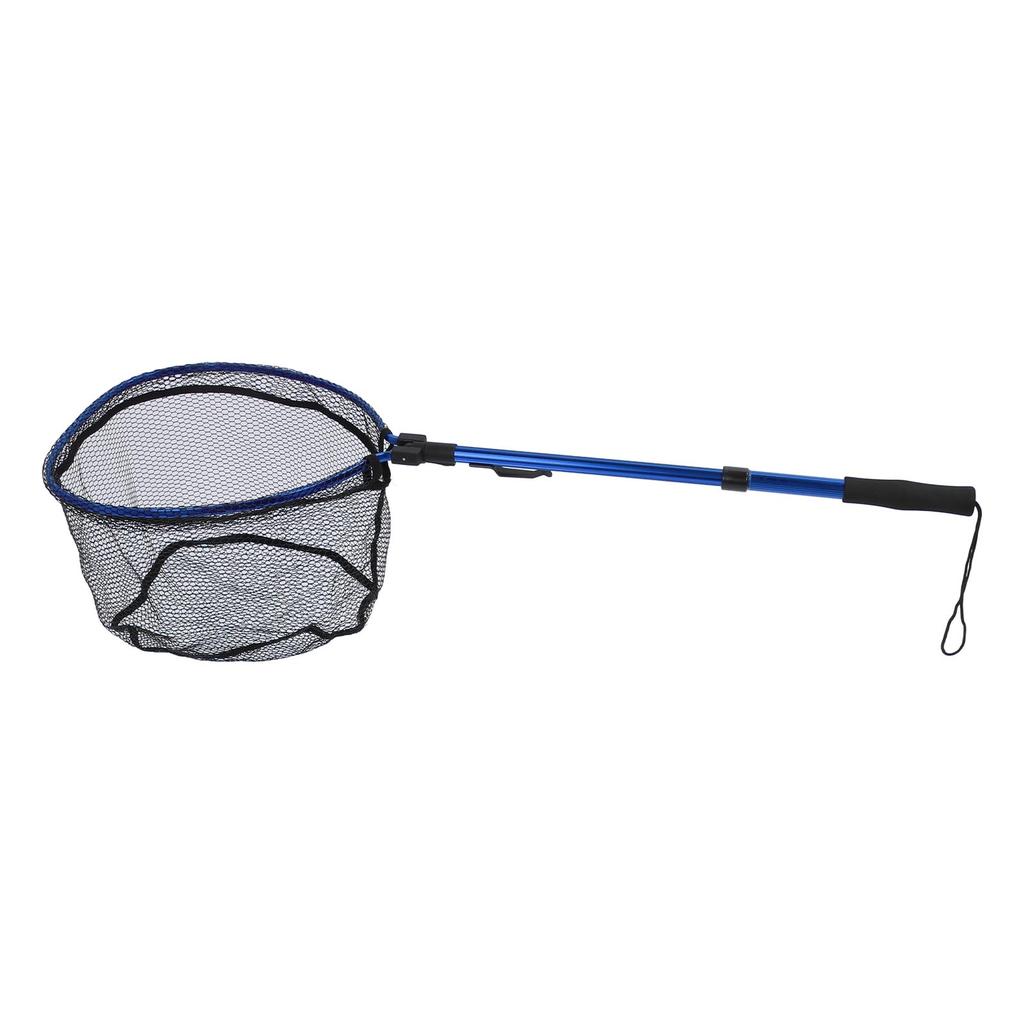 Floating Fishing Net Aluminum Alloy Rubber Foldable Extendable Portable Fish Landing Net for Easy Transportation and