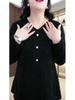 Spring Velvet Light Luxury Versatile T-shirt Sweater: Plus Size Elastic Top for Middle-aged Women