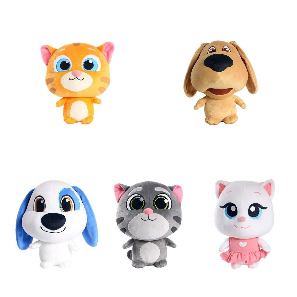 Adorable Talking Tom Cat Plush Doll Kids Toys Cartoon Animal Dog Toddler Gift