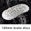 Bicycle Disc Brake Rotor 160mm Hydraulic Brake Rotors High Strength Stainless Steel MTB Rotor Mountain Bike Parts