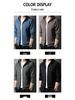 Men's Hooded Zipper Sweatshirt Jacket - Casual Spring/Autumn Trendy Sport Cardigan