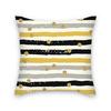 Sandstone Simple Yellow Pillow Geometric Pillow Case Plush Car Living Room Sofa Pillow Nordic