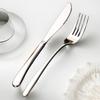 Elegant Stainless Steel Steak Knife and Fork Set - 304 Western Tableware for Hotel
