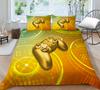 3D Luxury Bedding Set Children's Game Mouse Pattern Quilt Cover and Pillowcase 2 or 3 Full-size Washable Comfortable Bedding