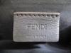 Authentic FENDI ROMA Grege Leather Gold H/W Coin Purse Credit Card Holder #a798  Refurbished