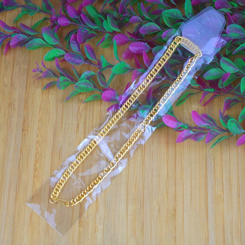 

Комплект браслета и ожерелья из имитации золота - Модный мужской уличный стиль, имитация ювелирных изделий, реквизит