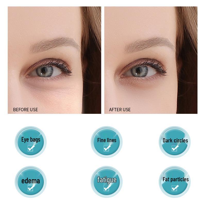 Portable Hot Eye Massager for Lifting and Firming Fine Lines with Cream Import Function