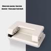Paper Puncher Punching Machine 2 Holes Punch Portable Paper Punch Manual Puncher Office School Supplies for Student