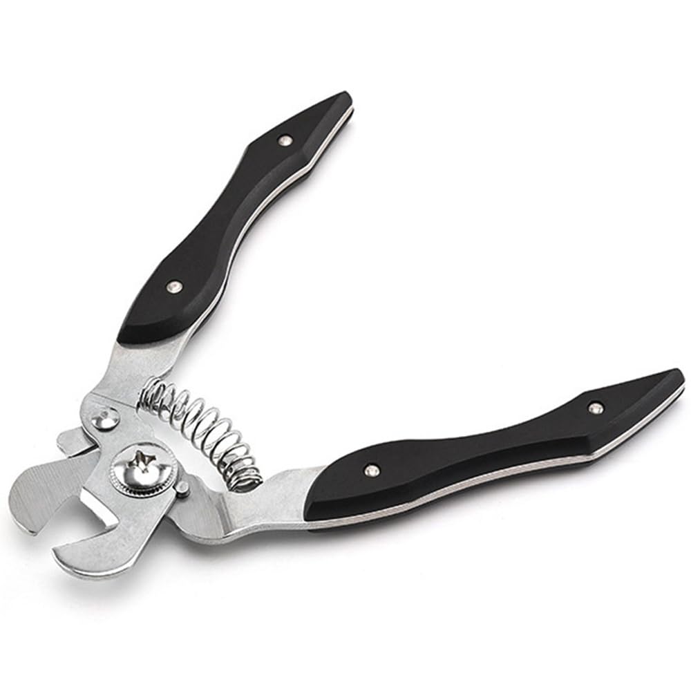 Cortauñas para gatos de acero inoxidable para perros pequeños y medianos con seguridad, bloqueo.