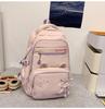 School bag new cute junior high school student school bag high value ins wind light large capacity backpack casual versatile backpack