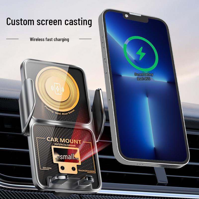 BK11-A Customizable Smart Car Mount with Logo and Functionality
