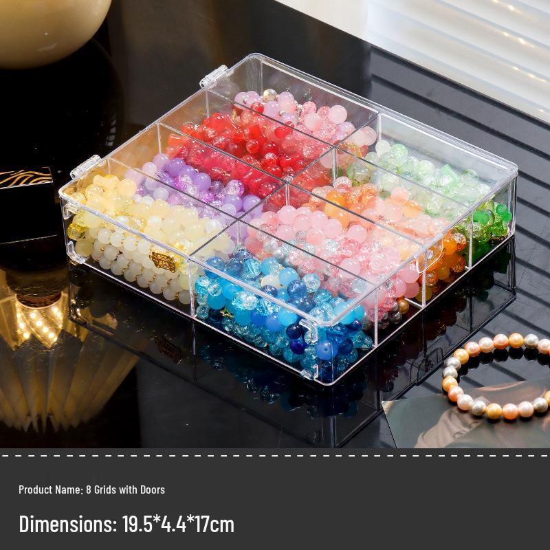 

Handmade Multi-Layer Glass Bead Jewelry Organizer