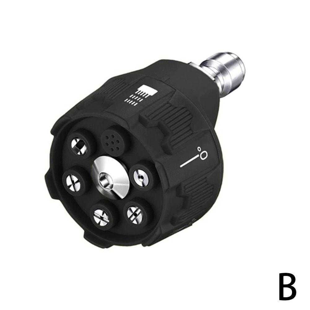 Новая мойка высокого давления 6-в-1, насадка с несколькими углами распыления, с быстроразъемным соединением 1/4 дюйма, для мойки высокого давления, аксессуар для автомобиля